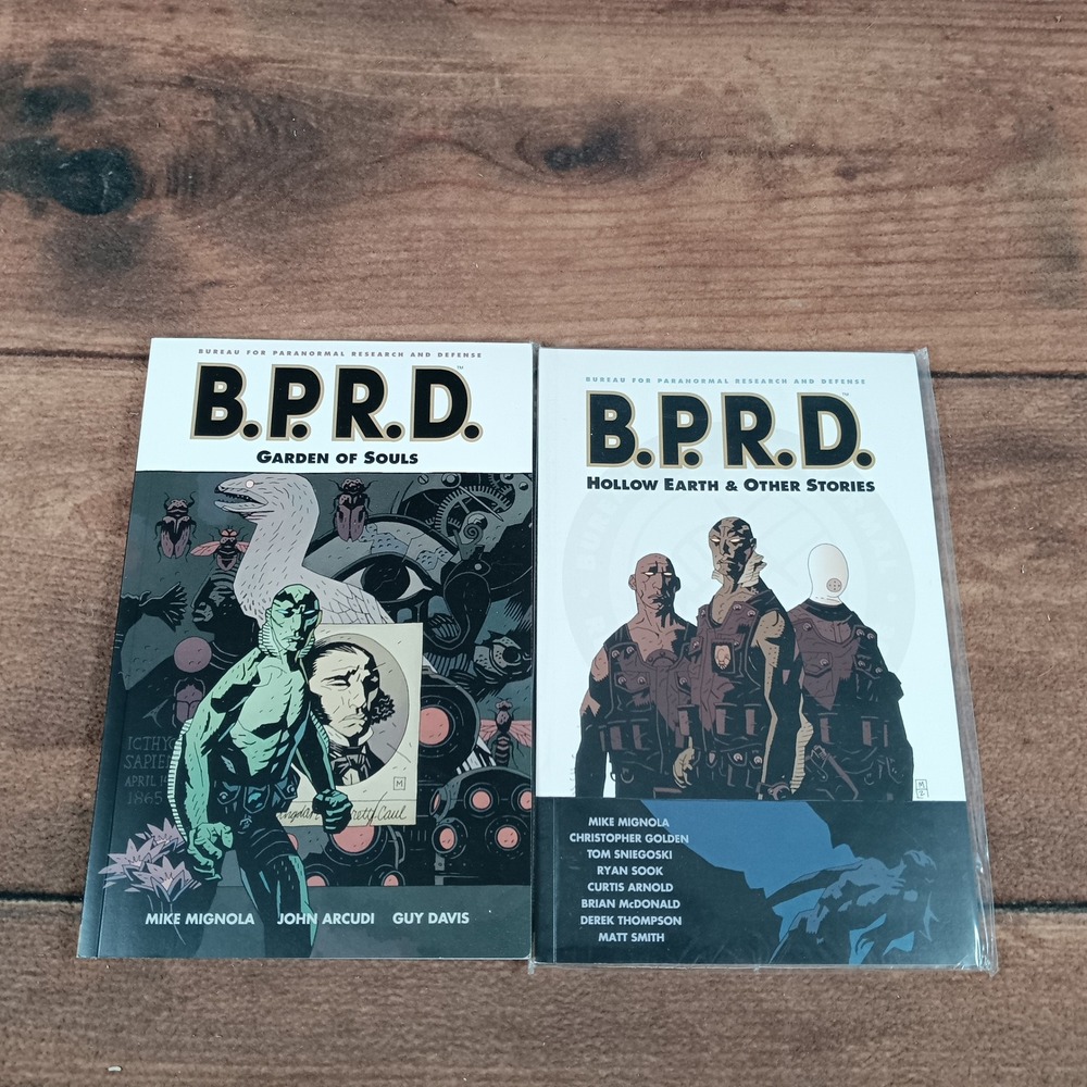 B.P.R.D. Garden of Souls Hollow Earth & Other Stories Graphic Novels Comic Books